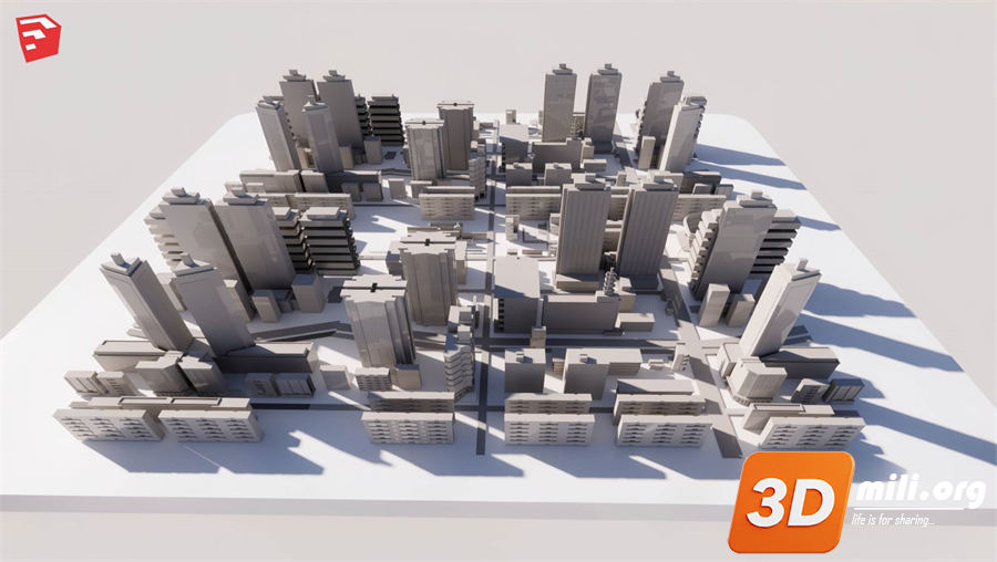 Environment element Skp Files 